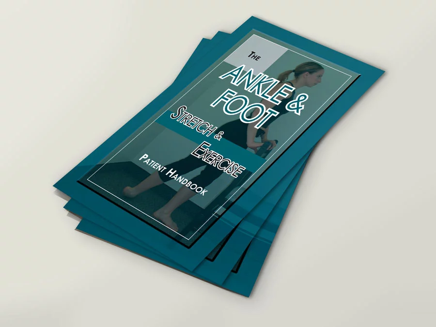 Ankle & Foot Stretching Patient Booklet - Morgan Professional Products