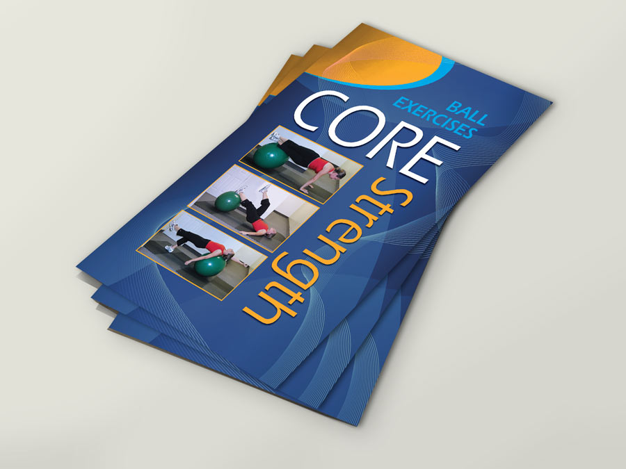 Core Ball Stretching Patient Booklet - Morgan Professional Products