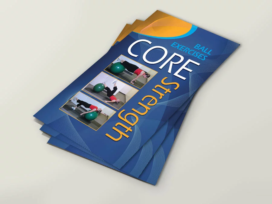 Core Ball Stretching Patient Booklet - Morgan Professional Products