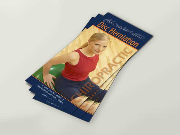 Disc Herniation Chiropractic Brochure