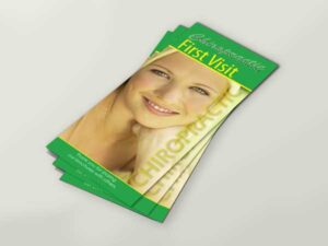 Chiropractic Brochures - First Visit Patient Education Brochure for Chiropractic Clinics