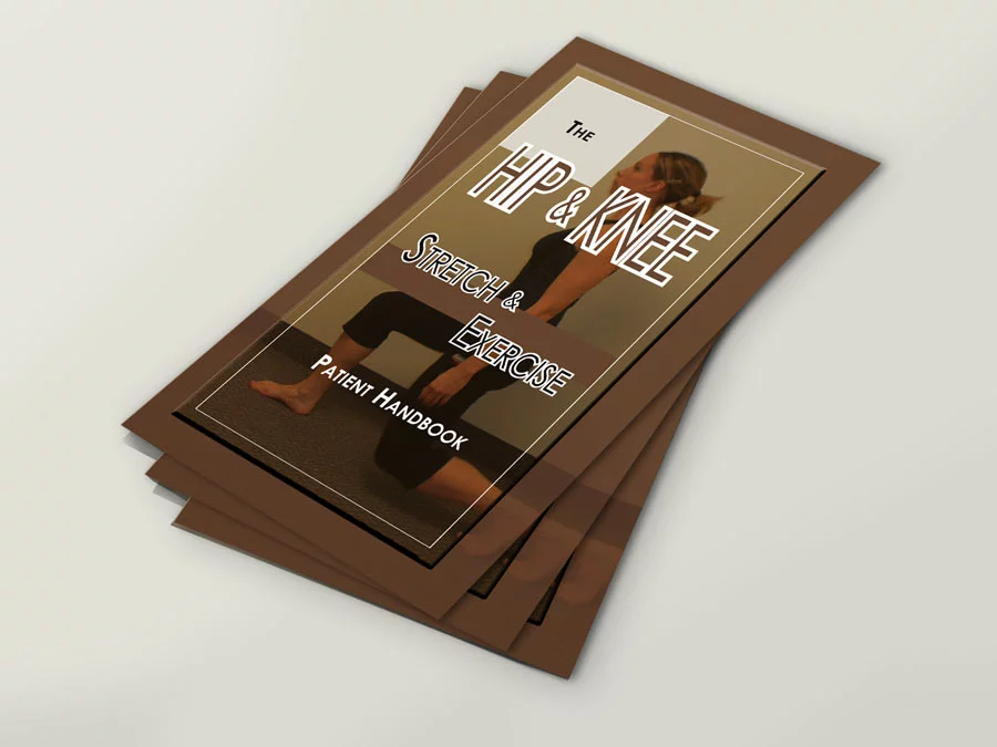 Hip & Knee Stretching Patient Booklet - Morgan Professional Products