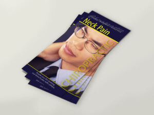 Chiropractic Brochures - Neck Pain - Patient Education Brochures for Chiropractic Clinics