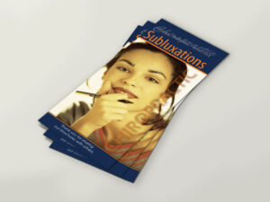 Subluxations Patient Education Chiropractic Brochures for Chiropractic Clinics