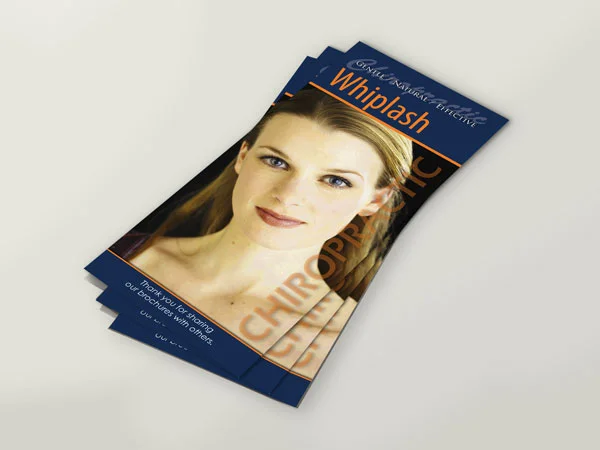 Whiplash Chiropractic Brochure 9 Whiplash Chiropractic Brochures - Brochures for Chiropractic Clinics about whiplash injuries