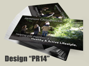 Chiropractic Recall/Reminder Postcard Design PR14 - Postcards for Chiropractic Clinics