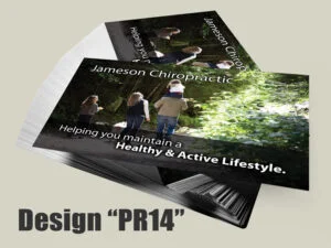 Chiropractic Recall/Reminder Postcard Design PR14 - Postcards for Chiropractic Clinics