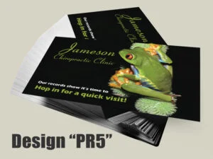 Chiropractic Recall/Reminder Postcard Design PR5 - Postcards for Chiropractic Clinics