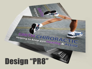 Chiropractic Recall/Reminder Postcard Design PR8 - Postcards for Chiropractic Clinics