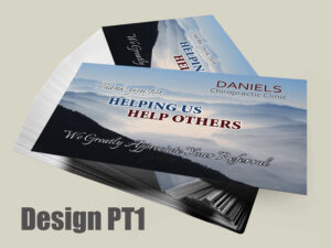 Chiropractic Thank You Postcard Design PT1 - Postcards for Chiropractic Clinics