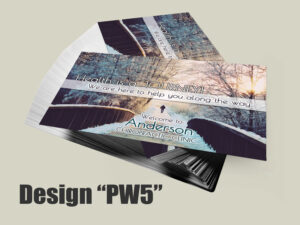 Chiropractic Welcome Postcard Design PW5 - Postcards for Chiropractic Clinics