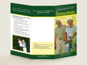 Osteoarthritis - Chiropractic Patient Education Brochure - Patient Education Brochures for Chiropractic Clinics