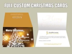 Chiropractic Christmas Card Design 11