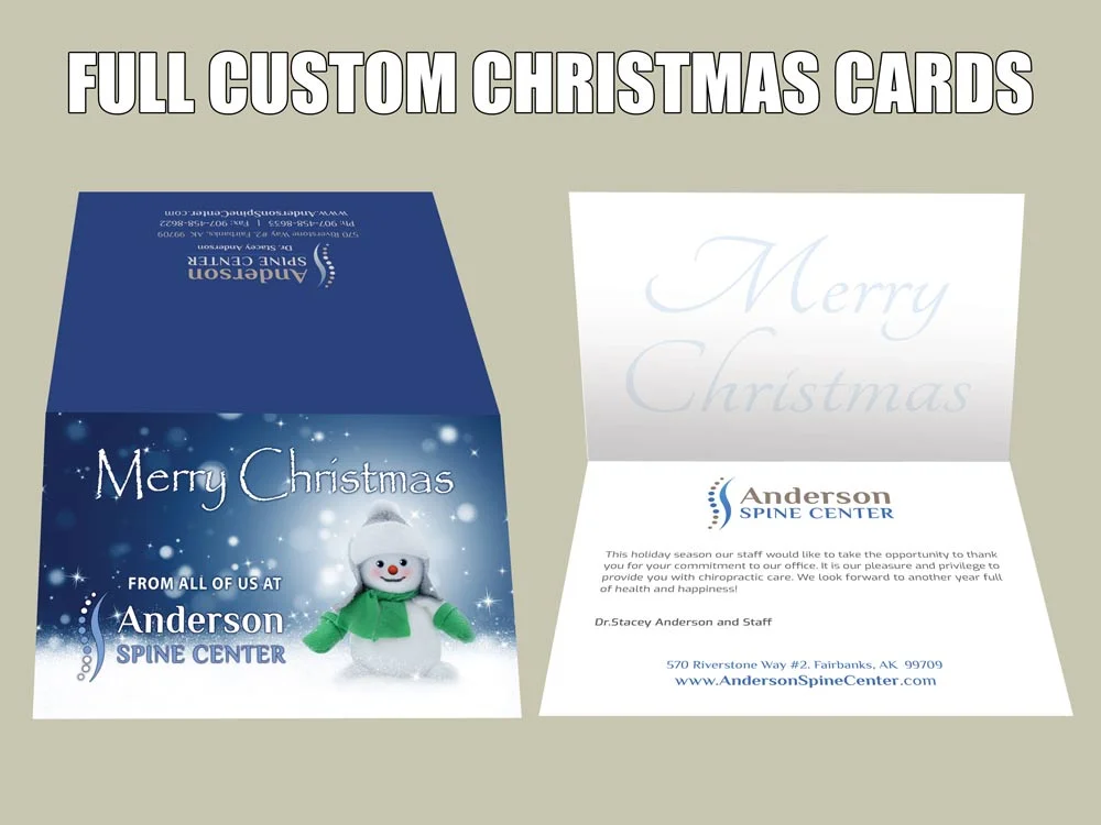 Chiropractic Christmas Cards 14 Chiropractic Christmas Card Design 14