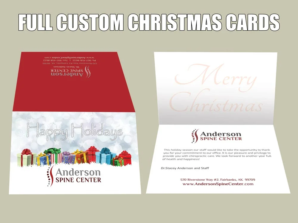 Chiropractic Christmas Cards 15 Chiropractic Christmas Card Design 15