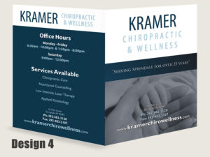 Chiropractic Presentation Folder - Design 4