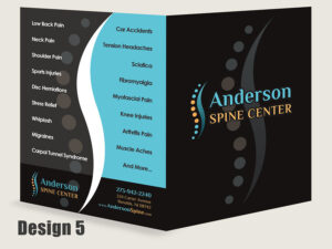 Chiropractic Presentation Folder - Design 5