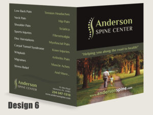 Chiropractic Presentation Folder - Design 6
