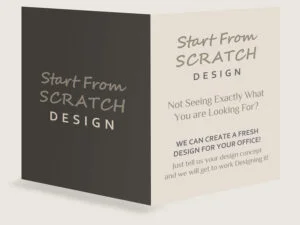 Chiropractic Presentation Folder - Complete Custom Design - Start from Scratch