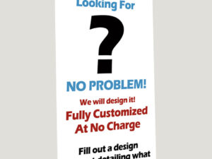 Retractable Banner Full Custom - Retractable Banners for Chiropractic Clinics