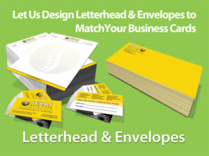 Letterhead and Envelope Designs for Chiropractic Clinics