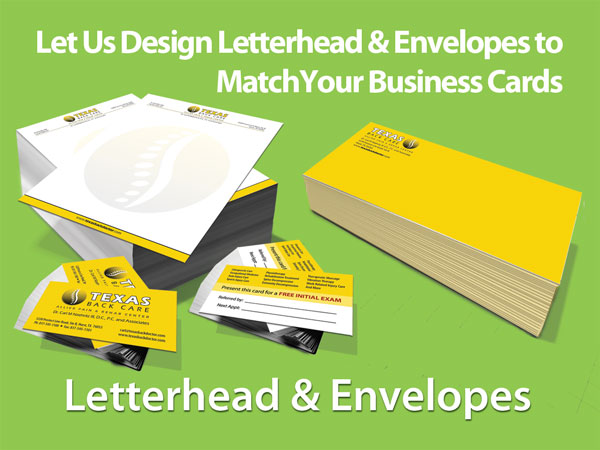 Chiropractic Letterhead and Envelope Designs for Chiropractic Clinics - menu image