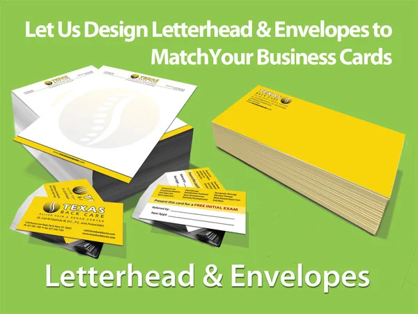 Chiropractic Letterhead and Envelope Designs for Chiropractic Clinics - menu image