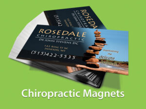 Chiropractic Fridge Magnet Designs for Chiropractic Clinics - menu image