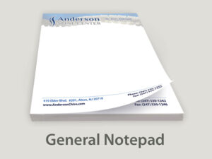 Custom Chiropractic Referral Notepad - Marketing for Chiropractors / Chiropractic Clinics