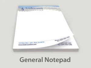 Custom Chiropractic Referral Notepad - Marketing for Chiropractors / Chiropractic Clinics