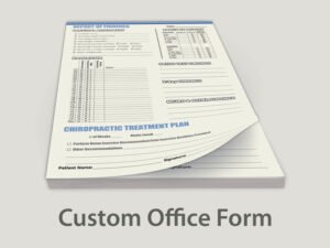 Custom Chiropractic Office Form