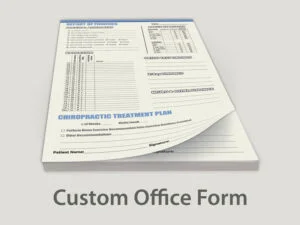 Custom Chiropractic Office Form