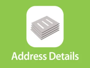 Address Details - text image