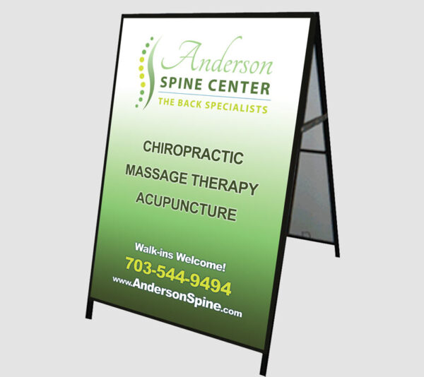 Chiropractic - A-Frame Sign