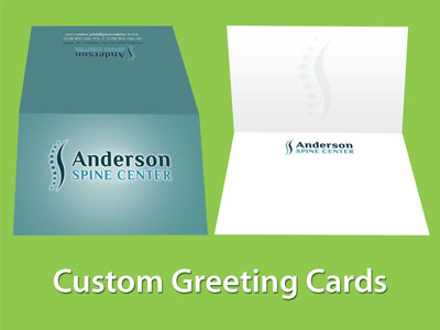 HOME 33 Custom Chiropractic Greeting Cards for Chiropractic Office - menu image
