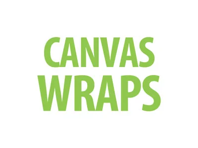 Chiropractic Canvas Wraps for Chiropractic Clinics - Text Image