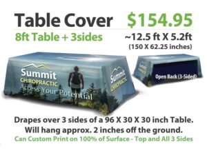 Chiropractic Table Covers for Chiropractic Offices - Custom Design