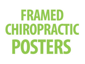 Framed Chiropractic Posters - Text image