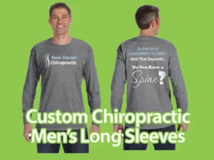 Chiropractic Men's Long Sleeve Shirts