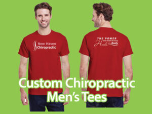 Men's Custom Chiropractic T-Shirts