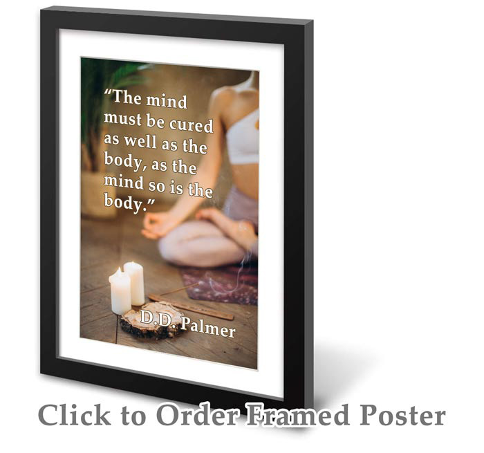 Chiropractic Quote15 The mind must be cured as well as the body