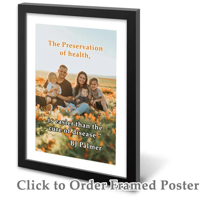 Top 50 Chiropractic Quotes 20 Chiropractic Quote19b The Preservation of health is easier than the cure of disease