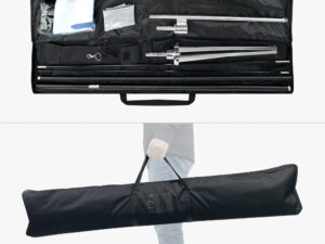 Carry Bag for an Advertising Ground Flag