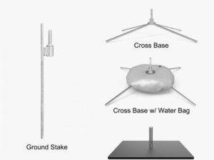 Flag Bases - Different types and there uses.
