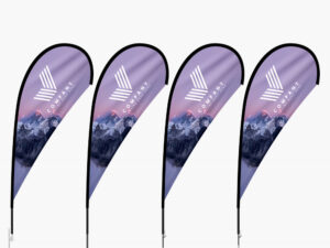 Teardrop Flags - Different bases available