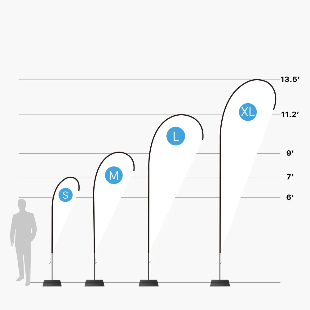 Custom Teardrop Flag 4 Teardrop Flag for Chiropractors - Different Sizing Options
