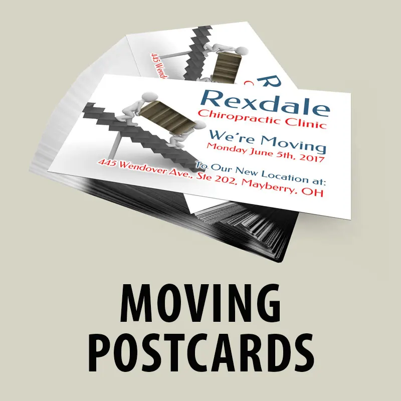 Moving Postcards for Chiropractors