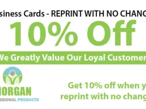 Business Cards - 10% off when you Reprint with us